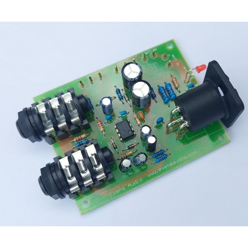 Evens Audio DI-1 Active Direct Injection Box Circuit