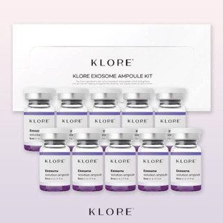 🌟[แบ่งขาย 1 ขวด]Klore Exosome Ampoule 5ml แถมจุกหยดเซรั่ม