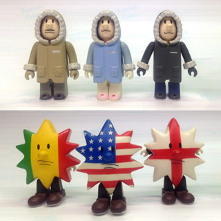 MEDICOM TOY : Kubrick / Devilock / Palm Boy #2 - 100% - 6 Types Set - งานแท้ มือสอง มีของ/ตำหนิตามภาพ