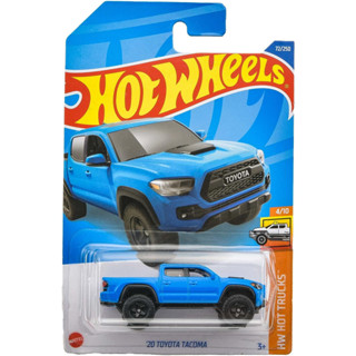 [พร้อมส่ง] รถเหล็ก HOTWHEELS ของแท้ 20 Toyota Tacoma (Blue) (HW2022_#072B)