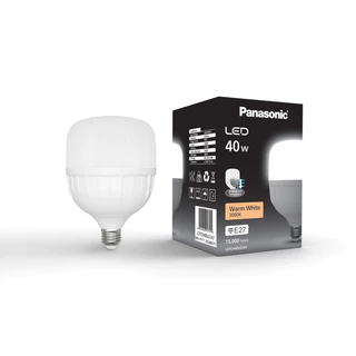PANASONIC หลอดกลมไฮเพาเวอร์ รุ่น โลตัสขนาด 30W.และ40W. เดย์ไลท์และวอร์มไวท์ ไม่แสบตาและยังช่วยถนอมสายตา