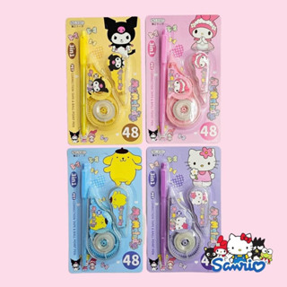 เทปลบคำผิดแบบ 3 in 1 ลาย Sanrio Characters x 24pcs