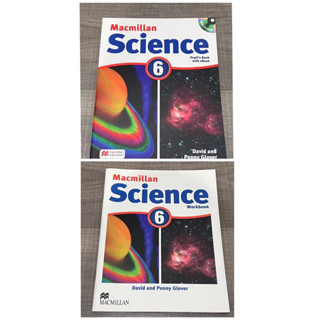 Science MacMillan Grade 6 หนังสือแบบเรียนพร้อมแบบฝึกหัด หนังสือใหม่ ไม่มีตำหนิ