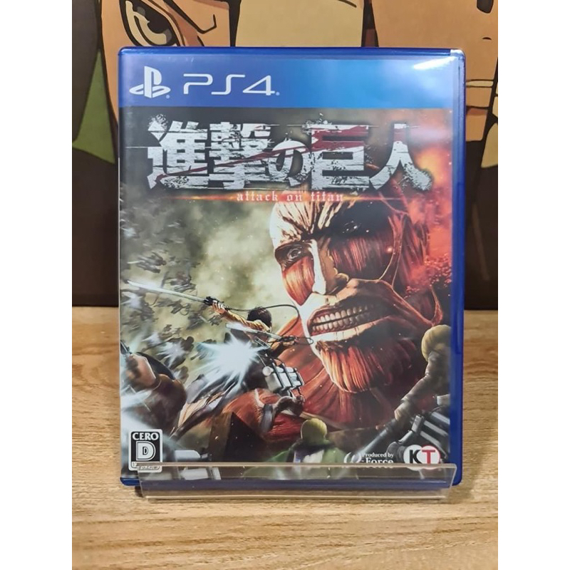 แผ่นเกมส์ PS4 PlayStation 4 เกมส์ Attack on Titan Z2 Jp  ของเครื่อง PS4