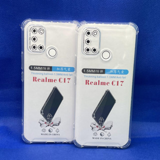 Case Realme เคส realme C17 Realme 7i  ตรงรุ่น แบบ TPU ใสเสริมขอบและมุมกันกระแทก ส่งไว จาก กทม