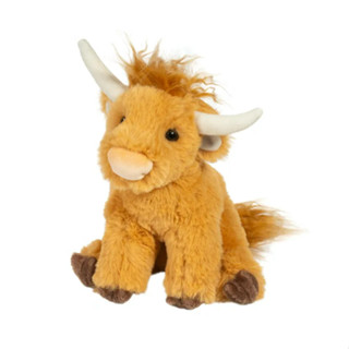 Douglas Mini Scottie Soft Highland Cow - ตุ๊กตาวัวไฮแลนด์ สก็อตตี้ รุ่นมินิ ขนาด 6 นิ้ว