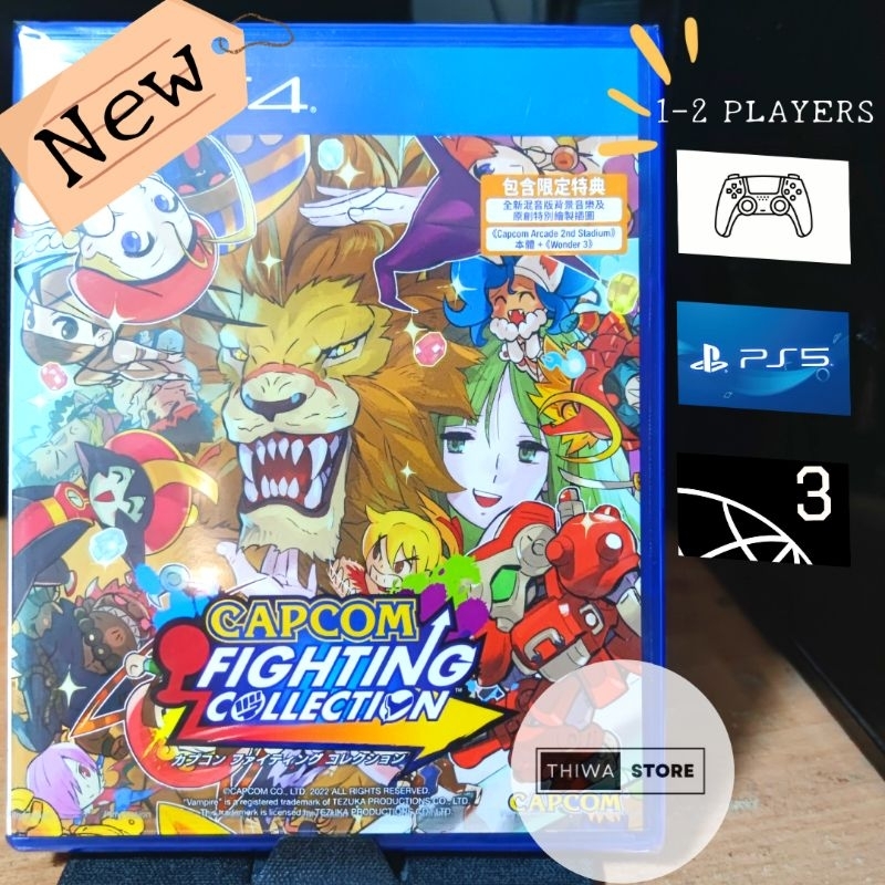 [โปร9.9 *0*เพียง 319 บาท โค้ดส่วนลด 20DDXTRA99] (มือ1) PS4 | Capcom Fighting Collection