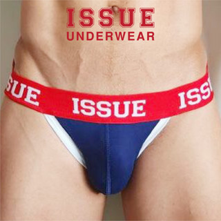 ISSUE UNDERWEAR Jock Strap กางเกงชั้นในชาย สีแฟชั่น สีน้ำเงิน