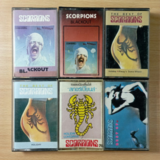 Scorpions เทป รับประกันไม่มีอัดทับ / Cassette tape / 6SC2