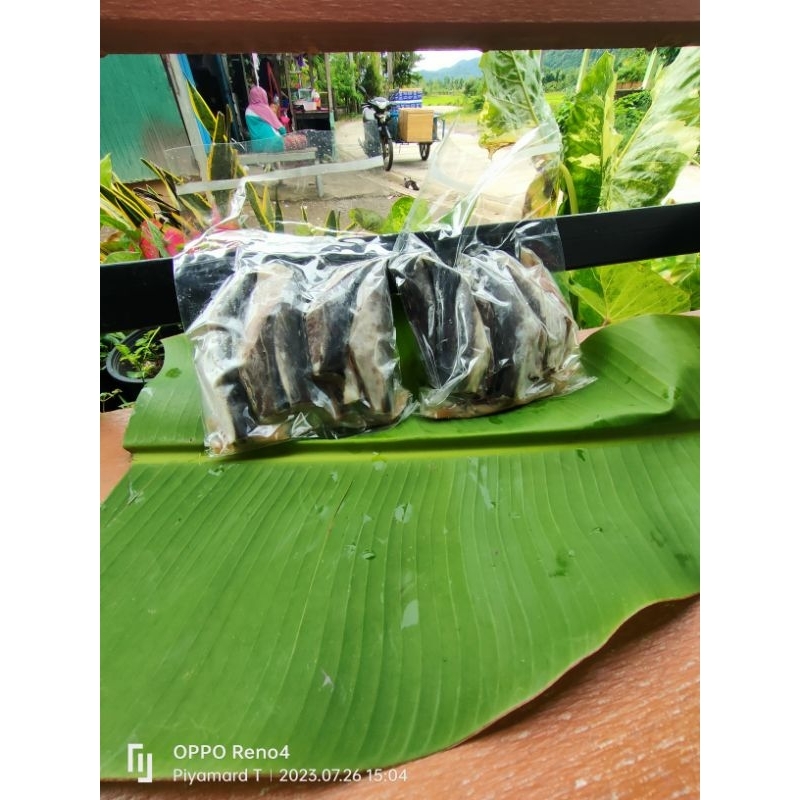 หางปลาอินทรย์หอมเค็ม หอมอร่อยขนาด500กรัใ
