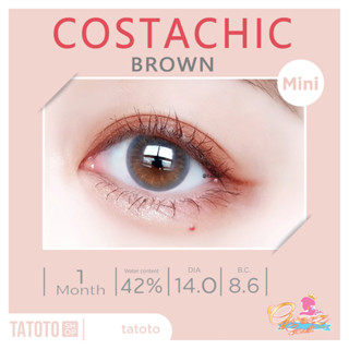 Costachic Brown  by Tatoto ของแท้100% มีอย.ไทย