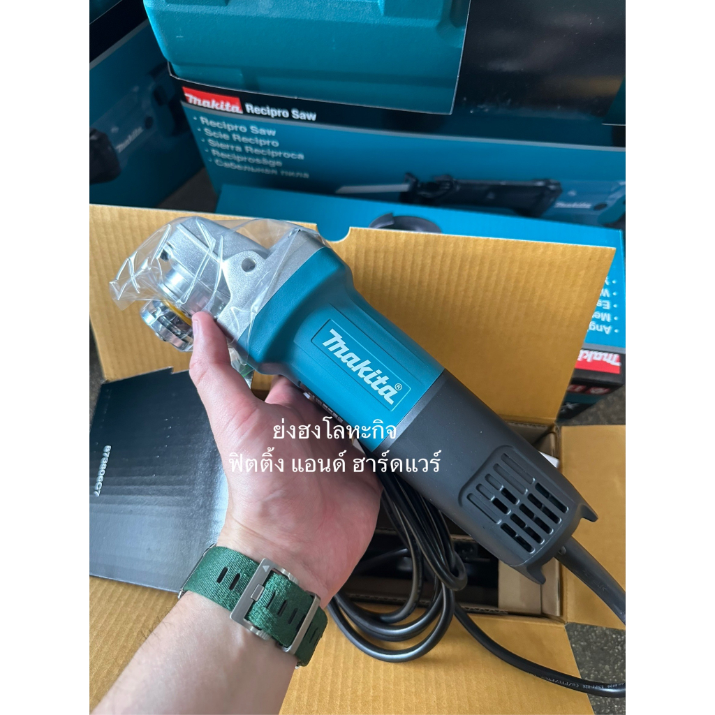 9553BX Makita เจียร์ 4” สวิทช์ท้าย 710W เครื่องเจียร์ - รูปที่ 5