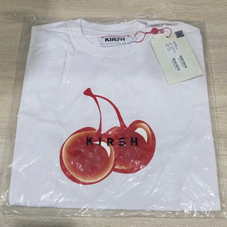 เสื้อยืด KIRSH cherry ของแท้ 🇰🇷 สีขาว Size 1 พร้อมส่ง