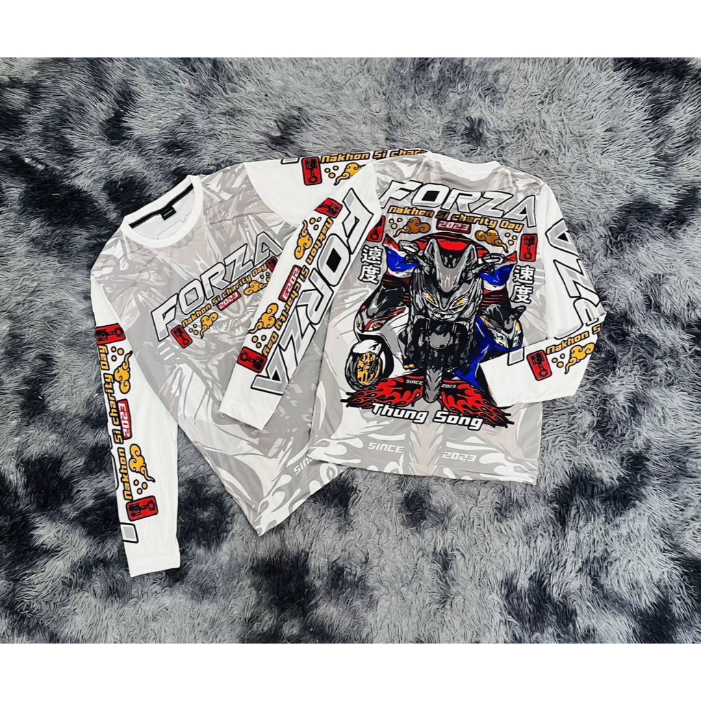 เสื้อแขนยาวไมโคร เกรด a พิมพ์ลาย
