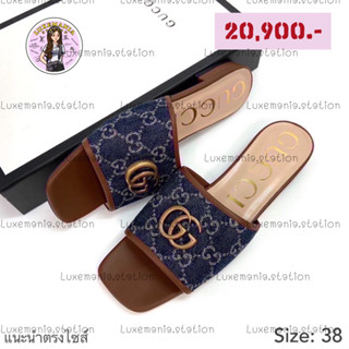 👜: New!! Gucci Slide Sandals with Double G 836621‼️ก่อนกดสั่งรบกวนทักมาเช็คสต๊อคก่อนนะคะ‼️