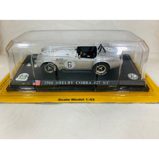 Shelby Cobra 427 S/C 1966 silver #6 Scale Model 1/43(1)