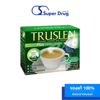 Truslen Plus Green Coffee Bean (16g. x 10 ซอง) ทรูสเลน พลัส กรีน คอฟฟี่ บีน กาแฟปรุงสำเร็จชนิดผง