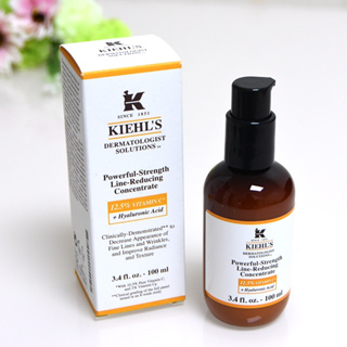 🌟 Top Sale Kiehls Powerful Strength Line-Reducing Concentrate 12.5% คีลส์เซรั่ม vitamin c 50ml/100ml