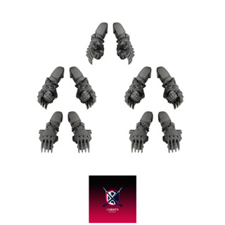 Warhammer 40k proxy parts Heavy Power Claws03