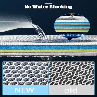 12D NANO FILTER 50x40cm (ใยกรองนาโน12D รุ่นใหม่ เนื้อหนา ทนทาน ดักจับตะกอน สลายของเสีย ลดกลิ่น เป็นที่อาศัยแบคทีเรีย)
