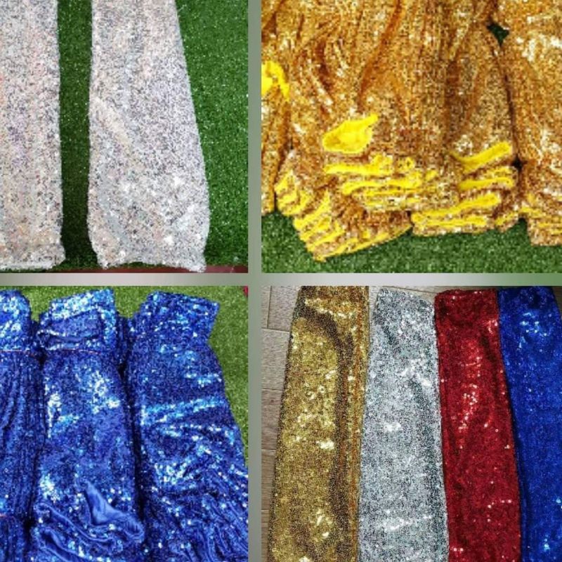 สั่งผลิต7-14วัน ปลอกแขนแสตนเชียร์กีฬาสี รุ่นผ้าเลื่อมไม่มีซับใน