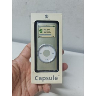 เคส ipod nano 2G แบรนด์ Capsule Protective Solution for nano 2Gงานสะสมของหายาก เป็นของใหม่ไม่เคยแกะกล่อง มี 1 อันสุดท้าย