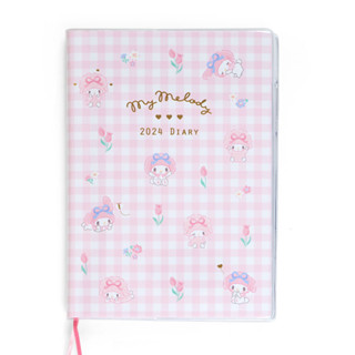 [Direct from Japan] Schedule Book 2024 / Sanrio my melody B6 Diary ( Block type ) Japan NEW