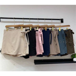 🔥Plussize🔥กระโปรงกางเกงคนอ้วน🔥M. เอว  30"- 40"     L.เอว 32”- 44      XL.เอว 34"- 46"