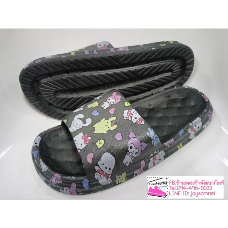 Sugus รองเท้าแตะ นิ่มมาก น่ารัก Sanrio พื้นโซฟา ขนาดปกติ เบอร์36-41