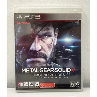 แผ่นแท้ [PS3] Metal Gear Solid V: Ground Zeroes (Zone 3 Asia/Korea) (BLAS-50697)