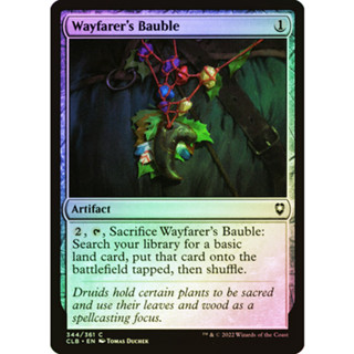 [MTG] Wayfarers Bauble [CLB] [ARTIFACT] [COMMON] [FOIL] [ENG] (การ์ดเมจิค / Magic the Gathering)