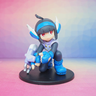 Ichigeki Sacchu Hoihoi-San  Collection Figure - Combat (Camouflage Type / Blue)