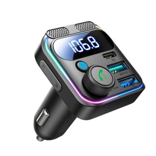 JOYROOM JR-CCB01 Car Bluetooth Wireless Fm Transmitter บลูทูธในรถยนต์เชื่มต่อวิทยุระบบ  FM