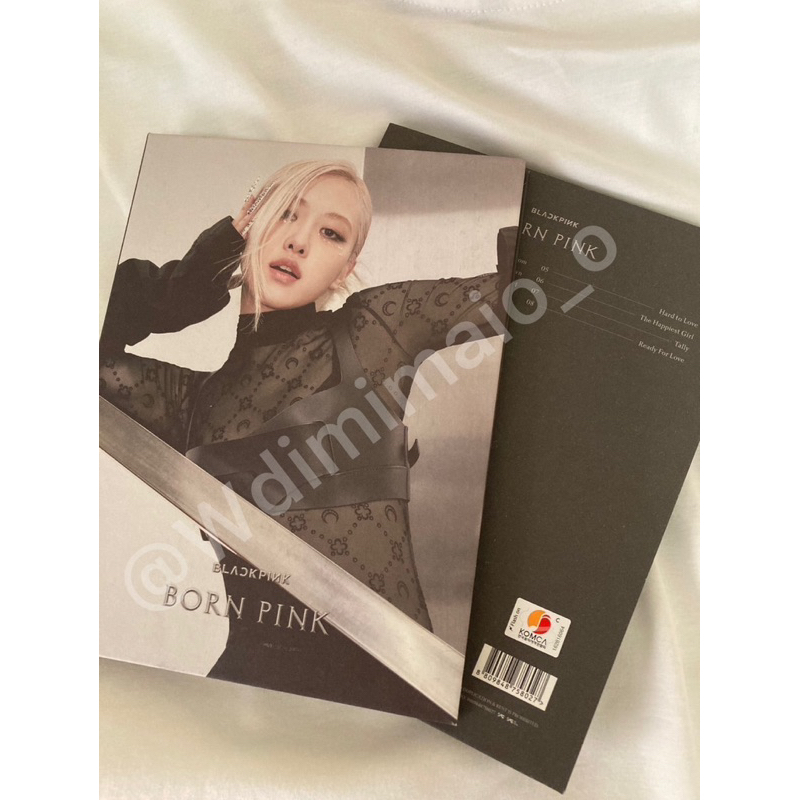 อัลบั้ม [Born Pink] Rosé โรเซ่  : BLACKPINK 2nd ALBUM [BORN PINK] DIGIPACK