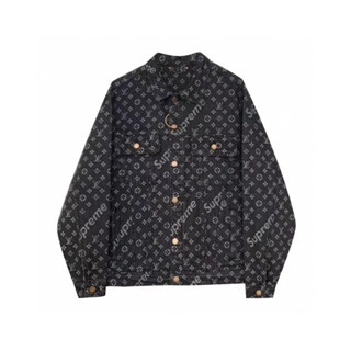 【Lemon】เสื้อแจ็กเกต Louis Vuitton X Supreme 1:1Tags 23FW  ใส่ได้ทั้งชายและหญิง