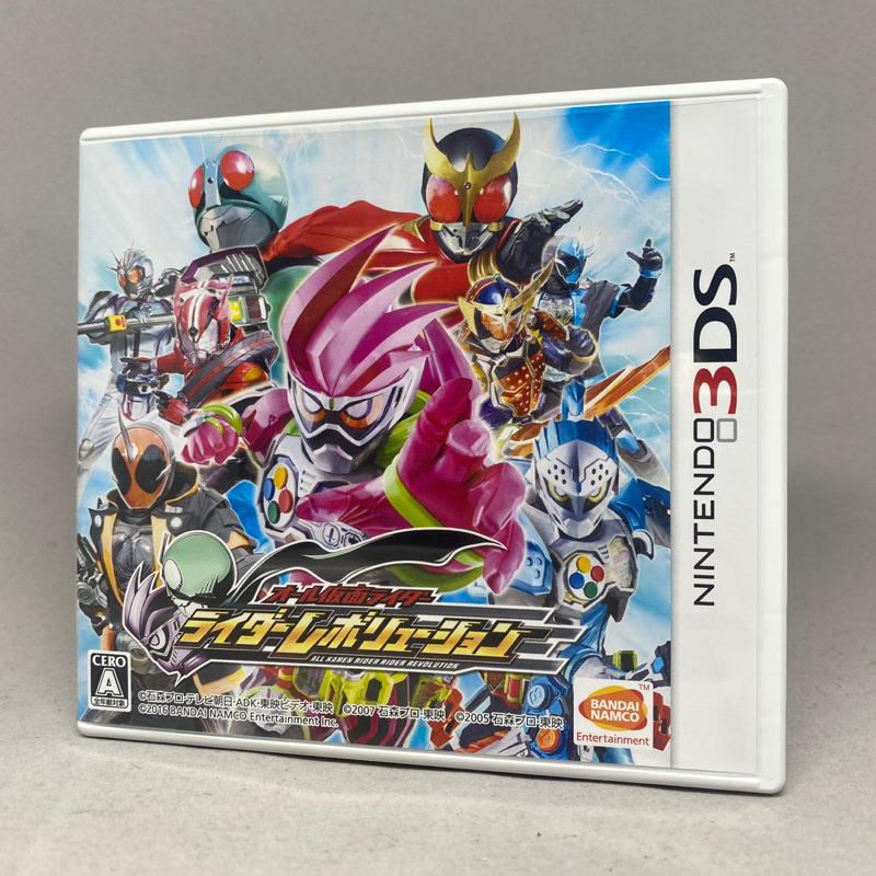 All Kamen Rider Rider Revolution | Nintendo 3DS | Original Japan | ใช้งานปกติ