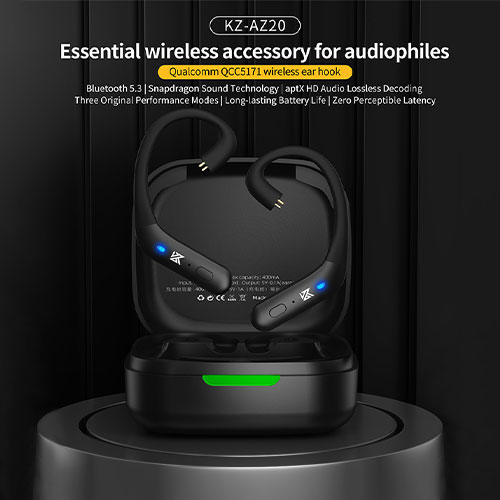 KZ AZ20 Module Bluetooth 5.3 อัพเกรดหูฟังให้ไร้สาย สายอัพเกรด โมดูลบลูทูธ HIFI ชิป QCC5171 Bluetooth