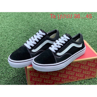 🔥จัดโปรแรง🔥 รองเท้าผ้าใบ Vans Old Skool แวนโอ แวนหนอนแดง