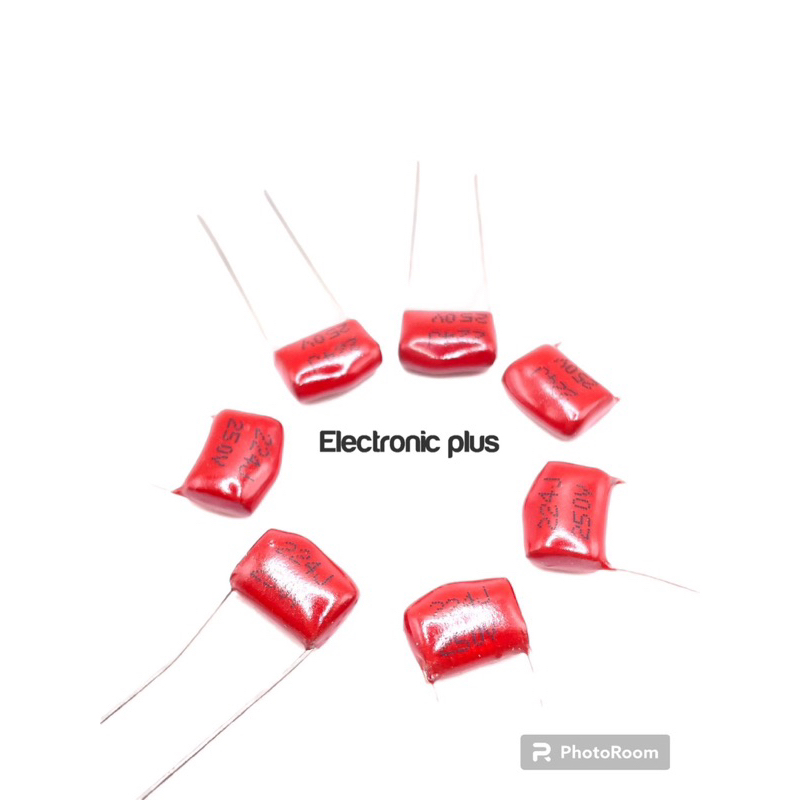 ตัวเก็บประจุ250V 104J 473J 474K 684J 105J 224J 225J 475J 106J 100NF 47NF 470NF 680NF 1UF 2.2UF 4.7UF