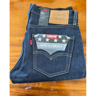 Levis 511 ผ้าดิบริมแดง Made in USA ป้าย R Premium Quality