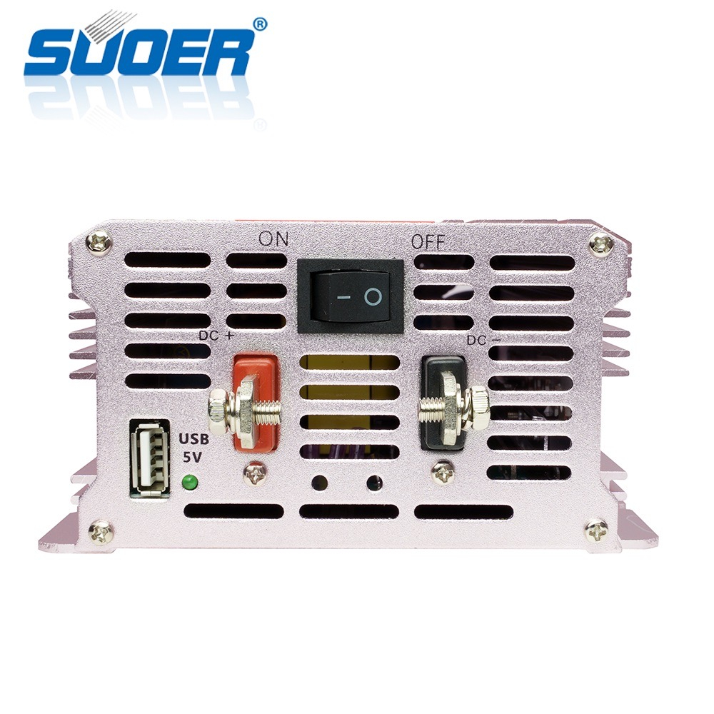 Suoer  12V3000VA  24V3000VA 12V3000C อินเวอร์เตอร์  (850W) รุ่น 3000va 12V/24V to 220V Modified Sine Wave Power Inverter ราคา ถูกที่สุด ดีลบีเคเค แกลเลอรีภาพที่ 3