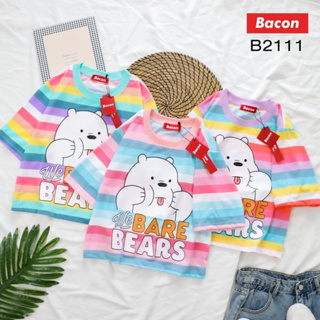 💖พร้อมส่ง💖🌈เสื้อครอปสายรุ้ง🌈🤍ลายไอซ์แบร์🧸ผ้านิ่ม 🫶🏼ใส่สบาย ผ้าคอนตอนนิ่ม🩷 สไตล์เกาหลี🩷