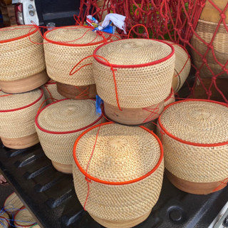 กระติบข้าวเหนียว กระติ๊บข้าวเหนียว กระติบข้าวเหนียวต้นกก