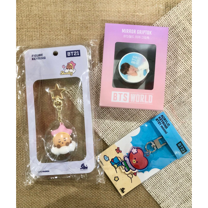 <พร้อมส่ง> ของสะสม BTS / BTS World / BT21 Minini Keyring // BT21 ลิขสิทธิ์แท้