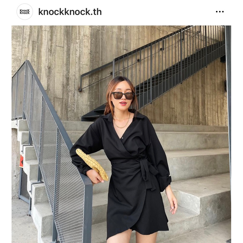 Knockknockth เดรสคอปก ใส่แค่ลอง (ส่งต่อ)
