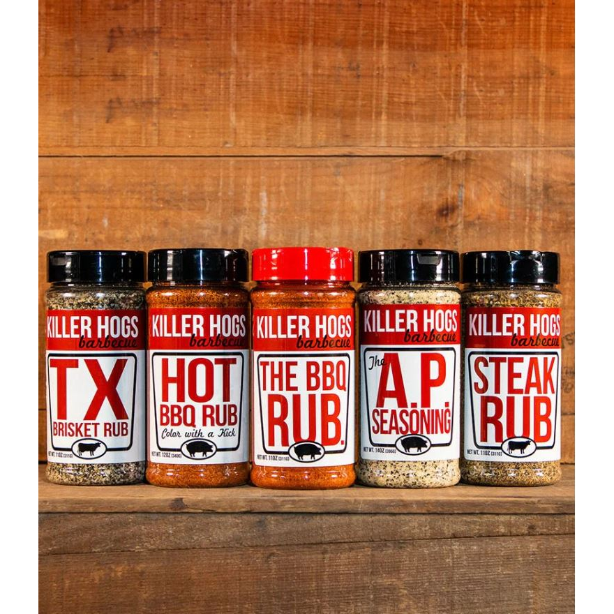 [นำเข้าจากอเมริกา] KILLER HOGS BBQ ผงปรุงรสสําหรับหมักเนื้อสัตว์ Steak Seasoning BBQ Rub Steak Rub