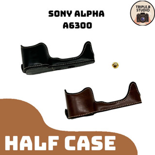 (ขายถูก) เคสกล้องโซนี่ Sony Alpha A6300 เคสหนัง PU ราคาถูก