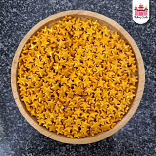 Sprinkles StarGold น้ำตาลตกแต่งเค้กดาวสีทอง (50กรัม)