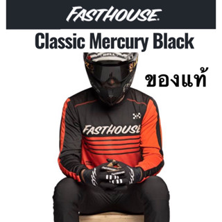 เสื้อจักรยานมอเตอร์ไซร์ของแท้ FASTHOUSE รุ่น Classic Mercury LS Jersey ของแท้Outletหลุดโรงงาน