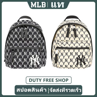 2023 new กระเป๋า MLB แท้ mini backpack crossbody bag handbag ผ้าใบ กระเป๋าเป้มินิ NY UNISEX CURVED CAPNY NEW YORK YANKEE